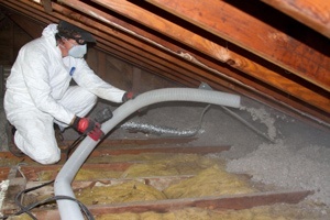 Blown-in insulation services in northeast Wisconsin