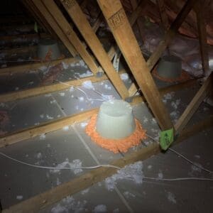 Insulation in attic