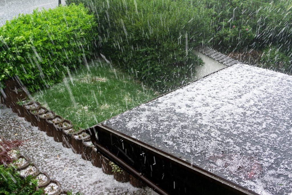 hail damage to roof